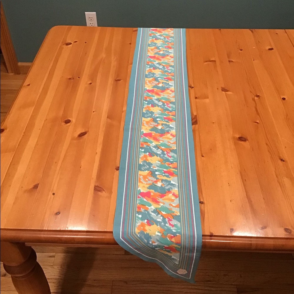 EVA MT WATERCOLOR SCARF 80-90’s BOHO HAIR SCARF
